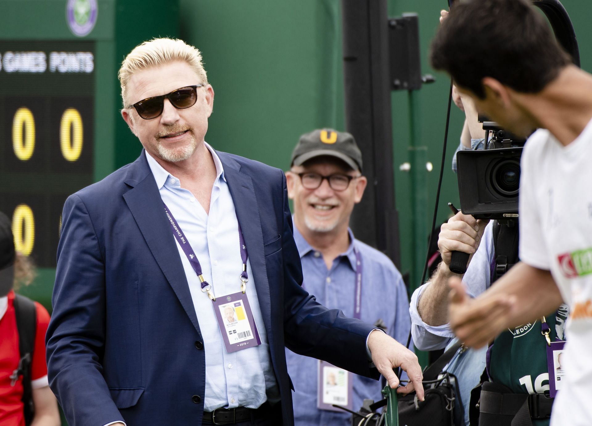 Boris Becker at Wimbledon 2019 - Source: Getty